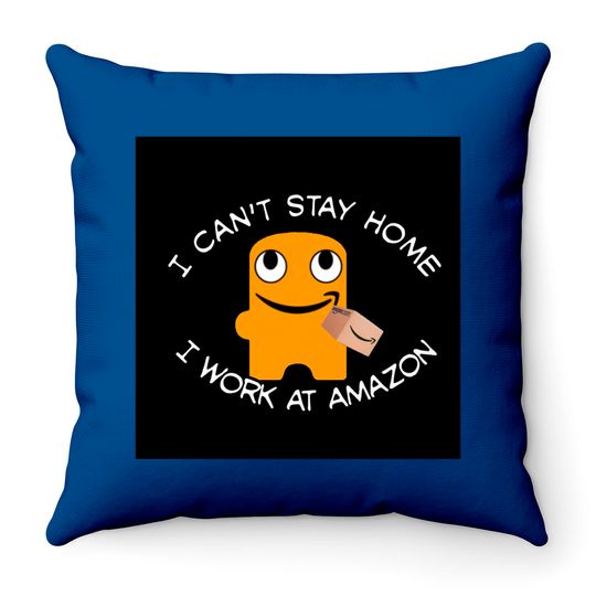 Discover I work at Amazon - Amazon Employee - Throw Pillows