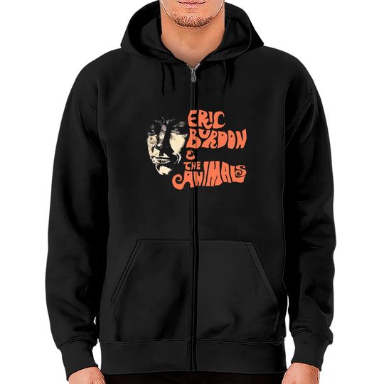 Discover Eric Burdon and The Animals Band Zip Hoodies