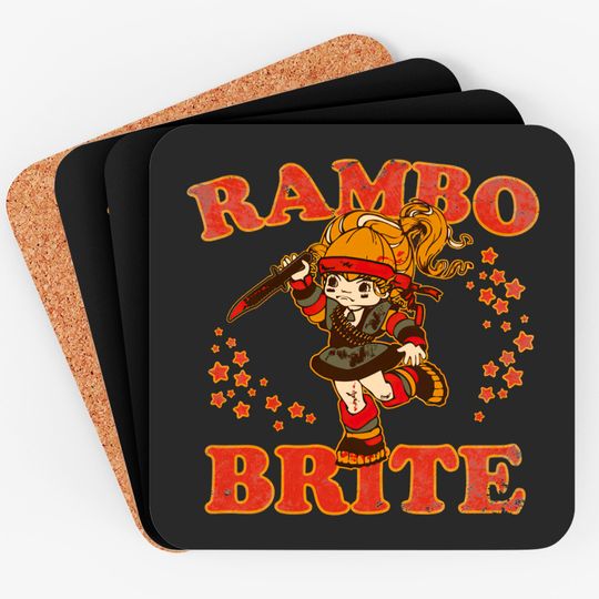 Discover Rambo Brite - Sylvester Stallone - Coasters