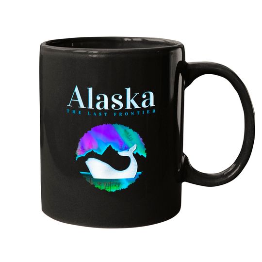 Discover Alaska Northern Lights Orca Whale with Aurora Mugs