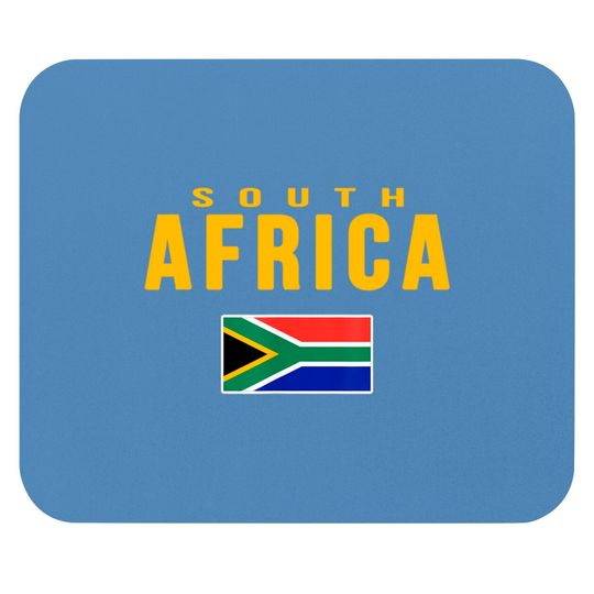 Discover South Africa South African Flag Mouse Pads