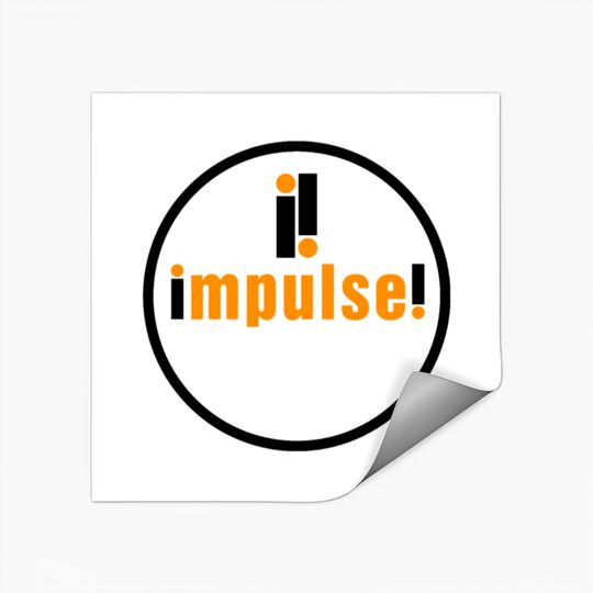Discover Impulse Record Label Stickers