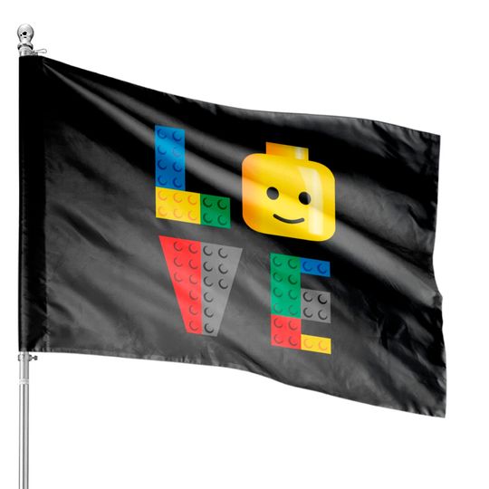 Discover LOVE Lego - Lego - House Flags