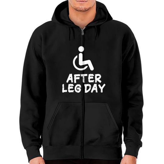 Discover Leg Day Fitness Pumps Gift Idea Zip Hoodies