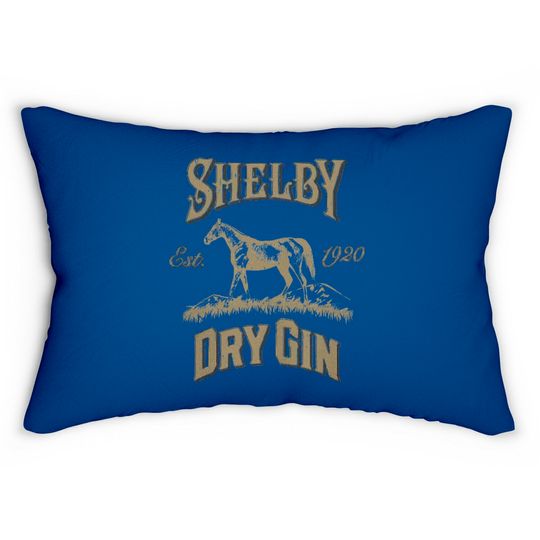 Discover Peaky Blinders Unisex Lumbar Pillows: Shelby Dry Gin