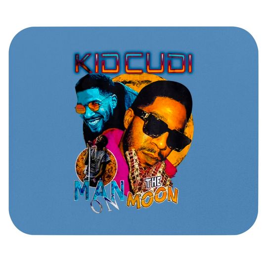 Discover Vintage Kid Cudi 90s Bootleg Mouse Pads