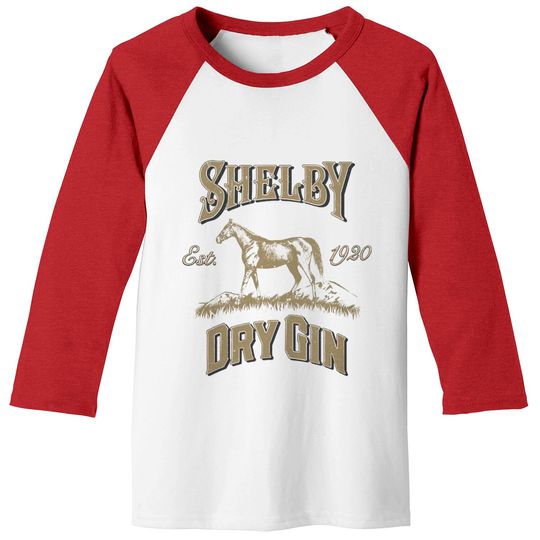Discover Peaky Blinders Unisex Baseball Tees: Shelby Dry Gin