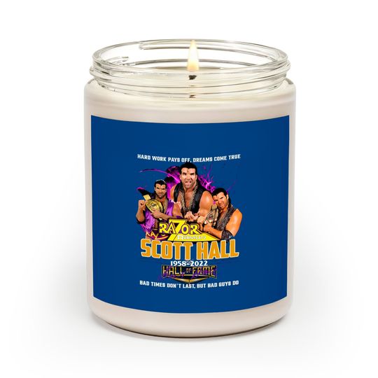 Discover Retro Vintage Scott Hall Scented Candles