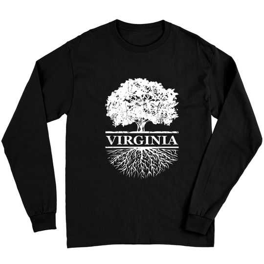 Discover Virginia Vintage Roots Outdoors Souvenir Long Sleeves