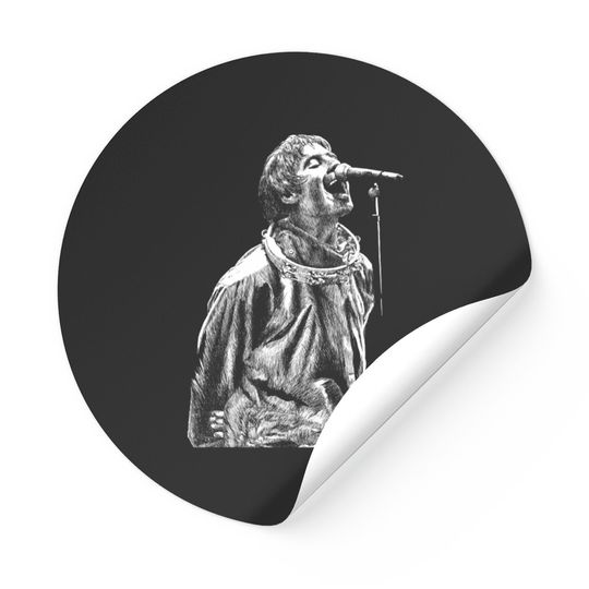 Discover Liam Gallagher - Oasis - Stickers