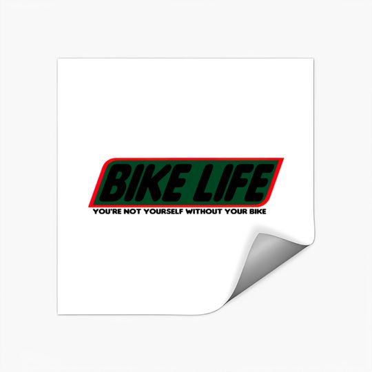 Discover Bike Life Apparel Stickers