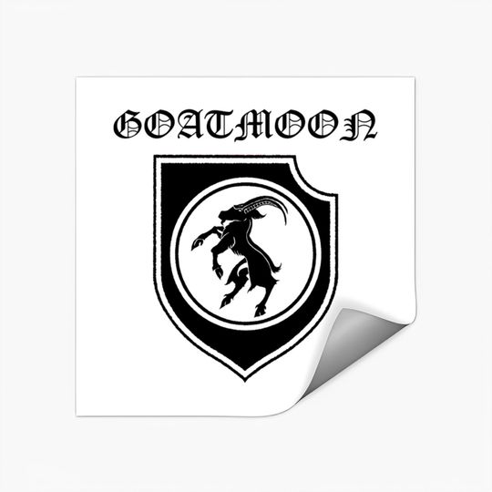 Discover Goatmoon Goat Black Metal - Goatmoon - Stickers