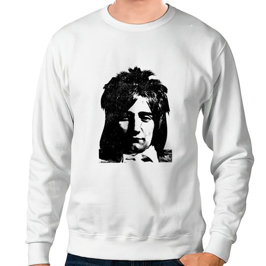 Discover Rod Stewart face Sweatshirts/mod/faces