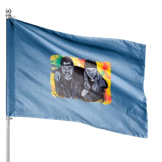 Discover Jay and Silent Bob - Jay And Silent Bob - House Flags