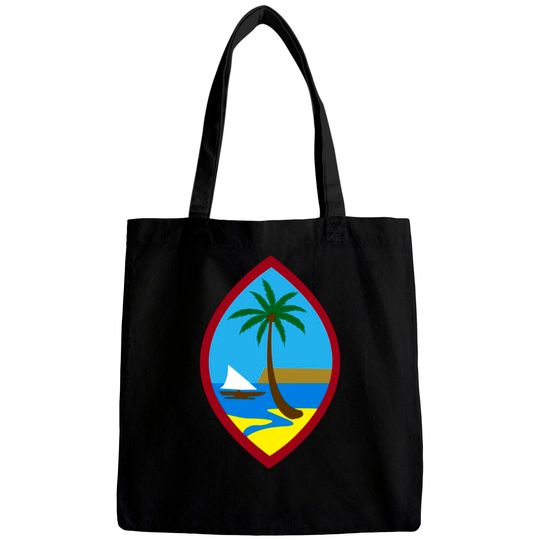 Discover Guam Flag Seal Bags