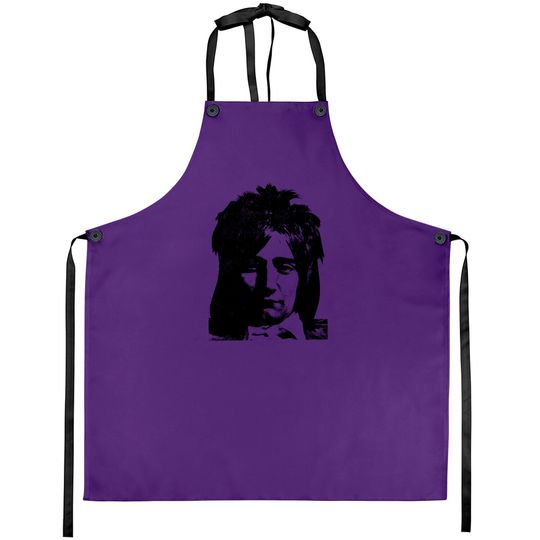 Discover Rod Stewart face Aprons/mod/faces