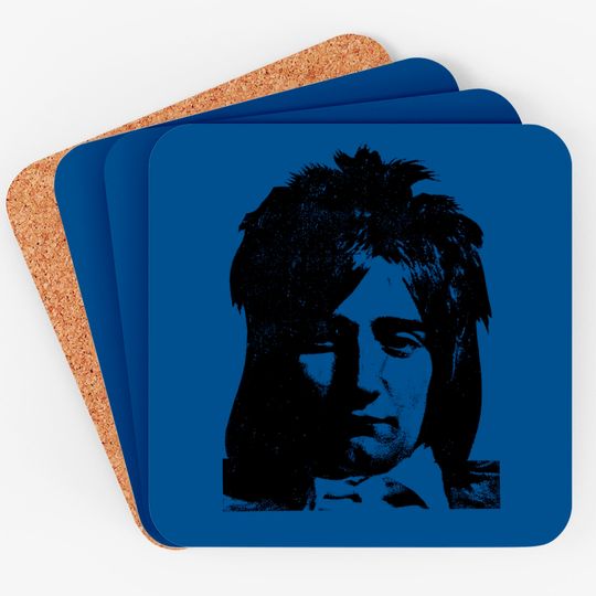 Discover Rod Stewart face Coasters/mod/faces