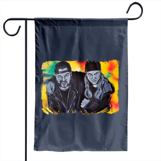 Discover Jay and Silent Bob - Jay And Silent Bob - Garden Flags
