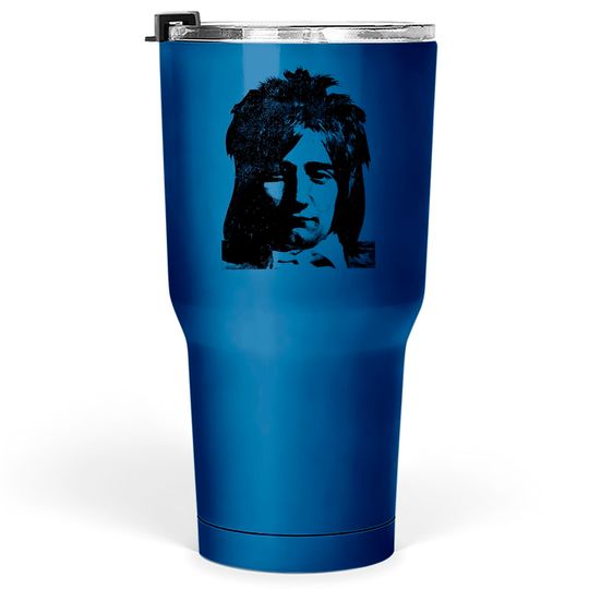 Discover Rod Stewart face Tumblers 30 oz/mod/faces