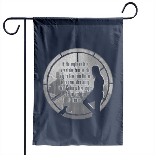 Discover The Crow Window - The Crow - Garden Flags