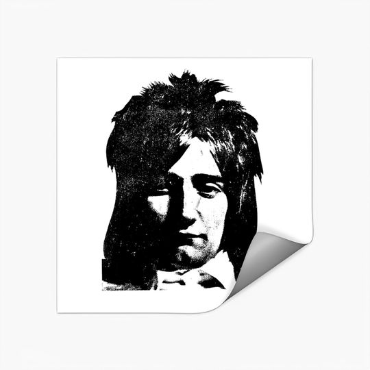 Discover Rod Stewart face Stickers/mod/faces