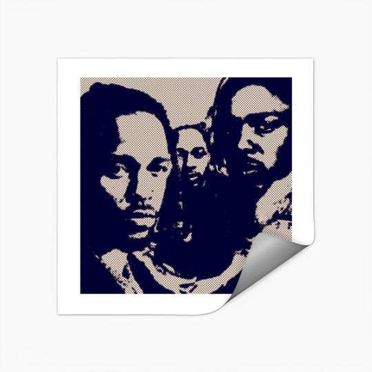 Discover kendrick lamar cool potrait - Kendrick Lamar - Stickers