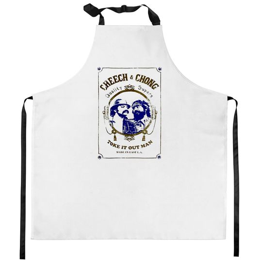 Discover Cheech and Chong Toke It Out Man Kitchen Aprons