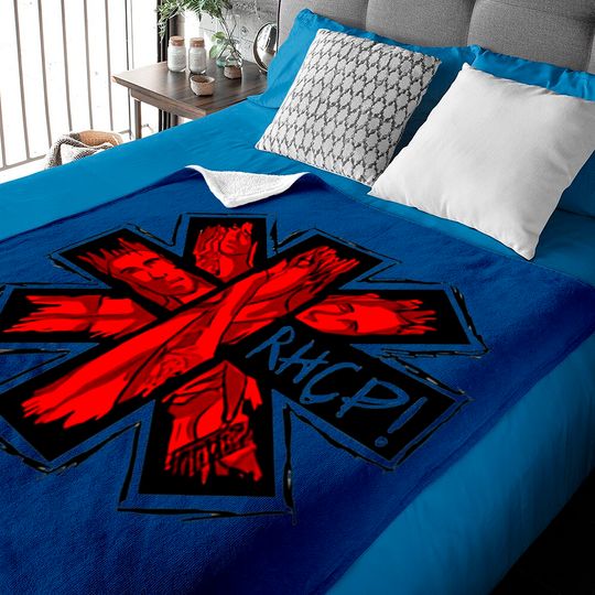 Discover Red Hot Chili Peppers Band Vintage Inspired Baby Blankets