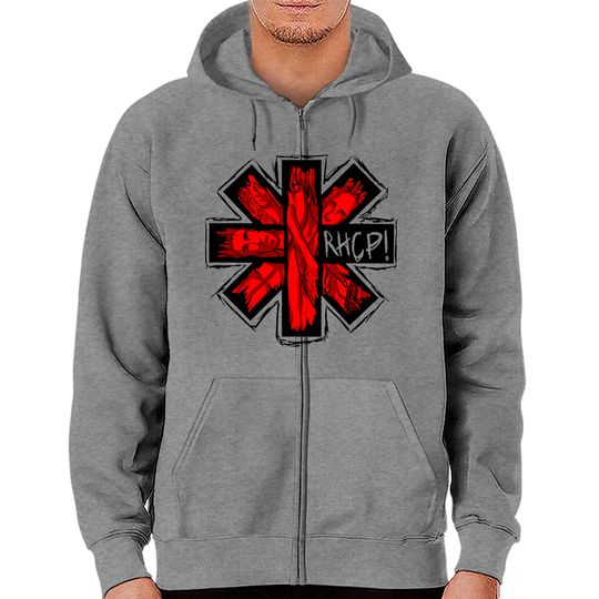 Discover Red Hot Chili Peppers Band Vintage Inspired Zip Hoodies