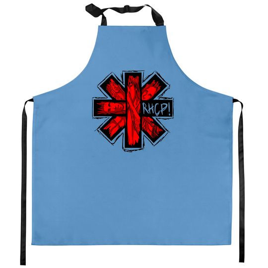 Discover Red Hot Chili Peppers Band Vintage Inspired Kitchen Aprons
