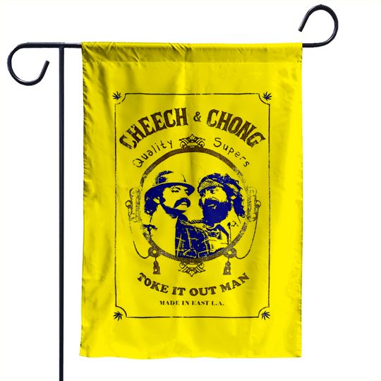 Discover Cheech and Chong Toke It Out Man Garden Flags