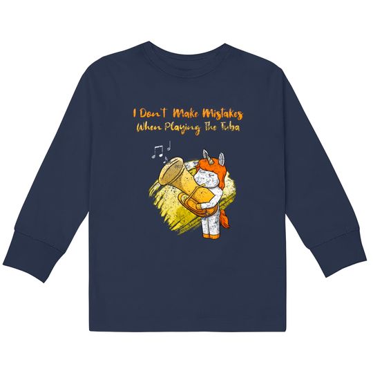 Discover tuba player tuba player gift  Kids Long Sleeve T-Shirts