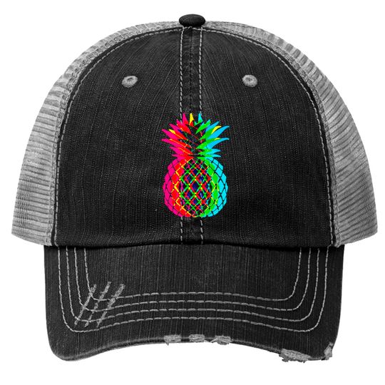Discover CMYK Pineapple - Pineapple - Trucker Hats