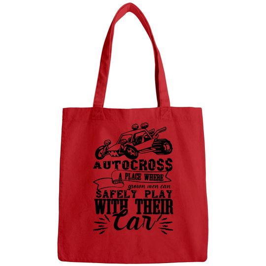 Discover Funny Autocross Shirt Bags