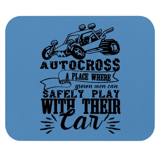 Discover Funny Autocross Mouse Pad Mouse Pads