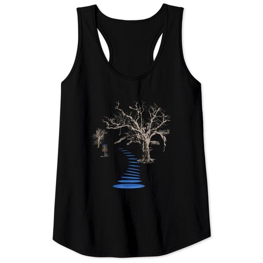 Discover Disc Golf Into The Woods Ultimate Tank Tops