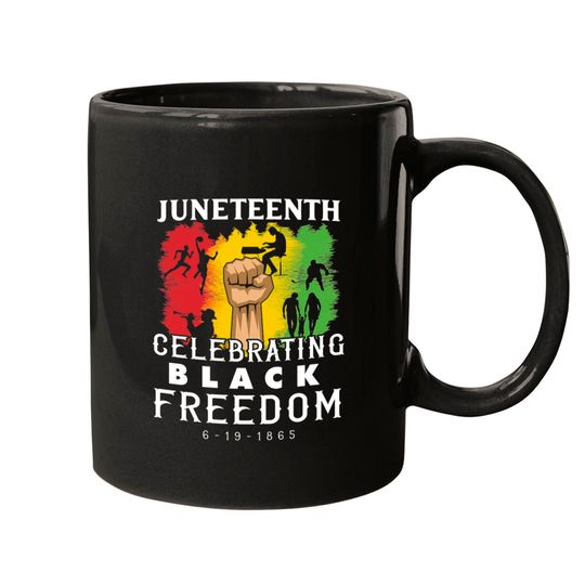 Discover Happy Juneteenth 1865 Black Freedom Mugs