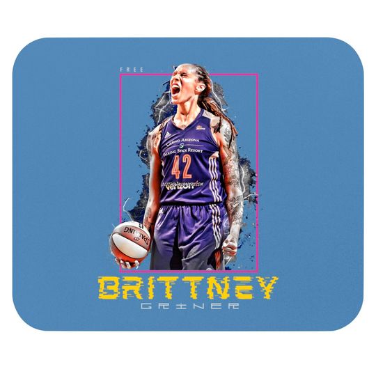 Discover Free Brittney Griner Classic Mouse Pads