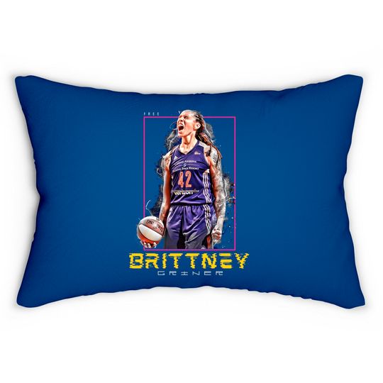 Discover Free Brittney Griner Classic Lumbar Pillows