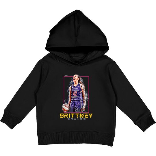 Discover Free Brittney Griner Classic Kids Pullover Hoodies