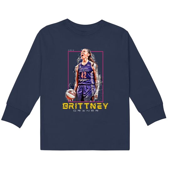 Discover Free Brittney Griner Classic  Kids Long Sleeve T-Shirts