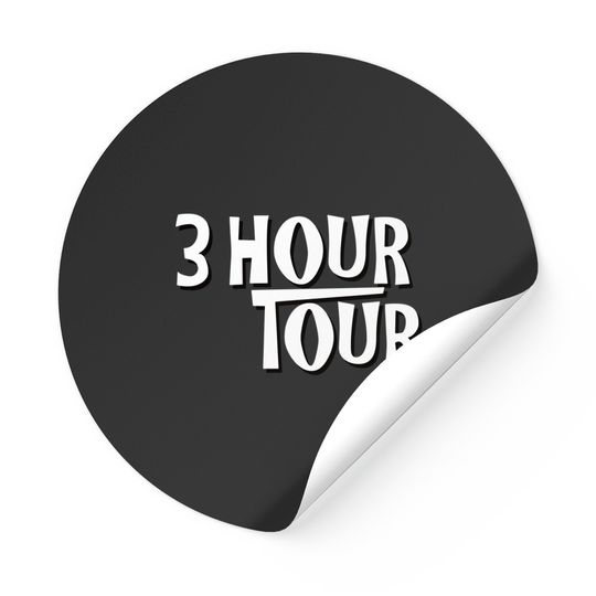 Discover 3 Hour Tour - Gilligans Island - Stickers