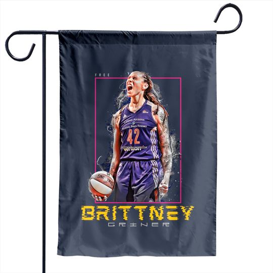 Discover Free Brittney Griner Classic Garden Flags