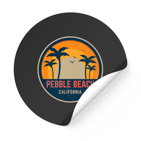 Discover Pebble Beach California - Pebble Beach California - Stickers