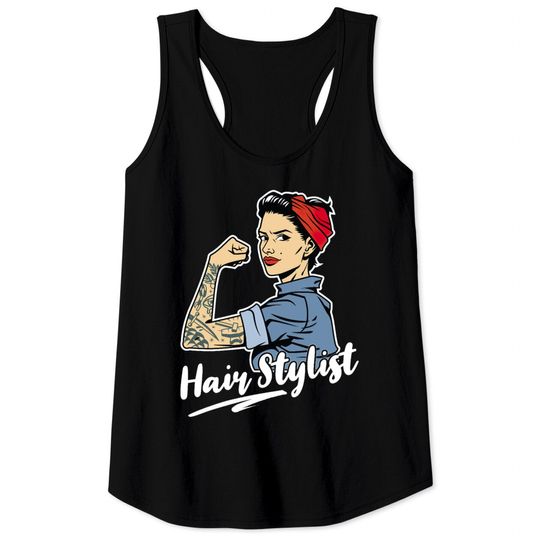 Discover Hair Stylist Barber Tank Tops