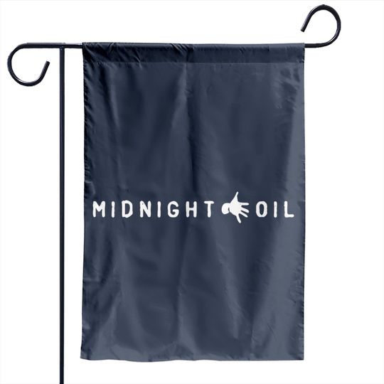 Discover Midnight Oil Garden Flags