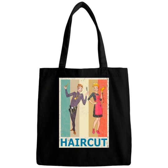Discover Hairdresser Hair Stylist Vintage Retro Style Bags