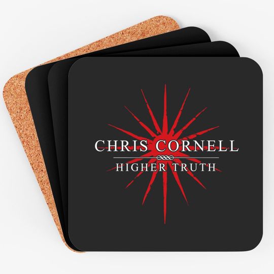 Discover Chris Cornell Unisex Coaster: Higher Truth