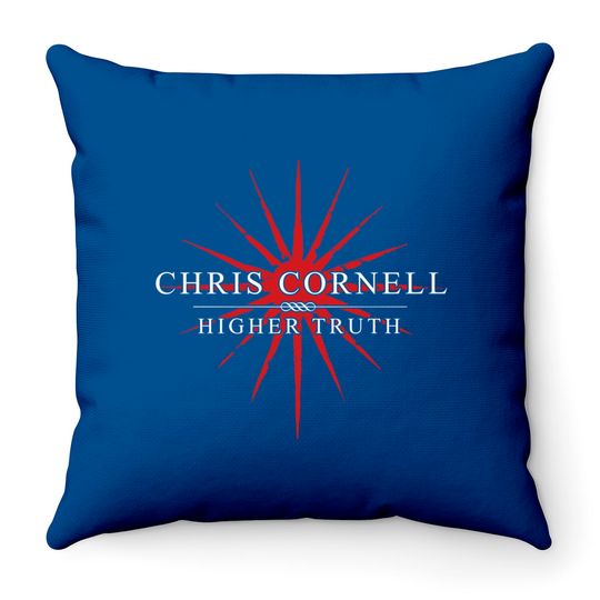 Discover Chris Cornell Unisex Throw Pillow: Higher Truth