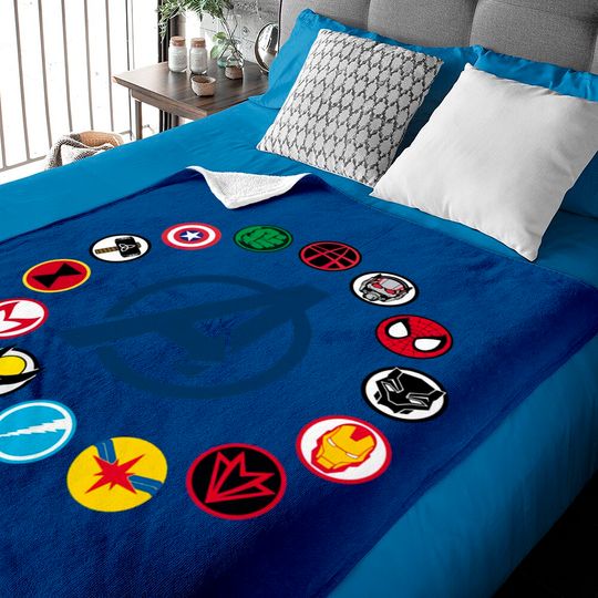 Discover Avengers Marvel Disney Matching Family 2022 Baby Blankets